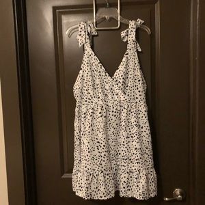 Black & White Print dress